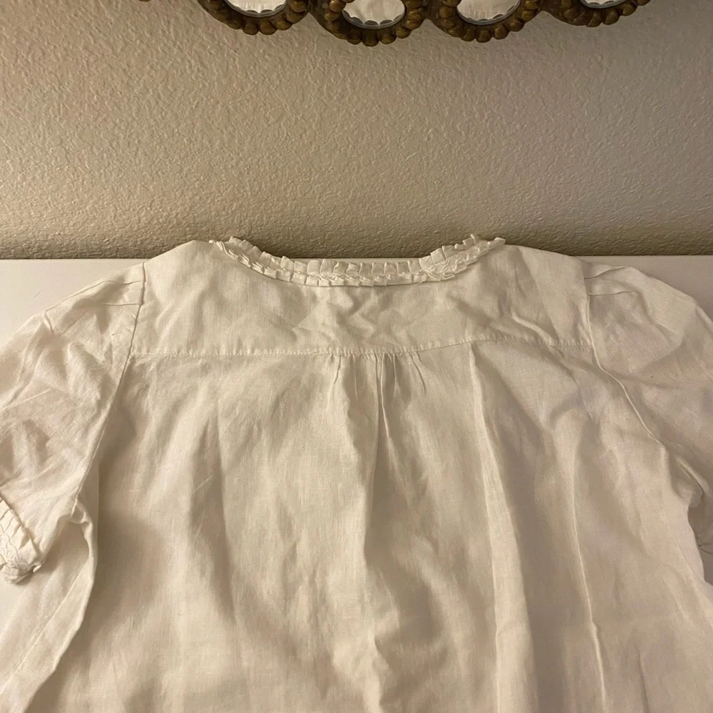 Chelsea abs violet cream top - Picture 2 of 3